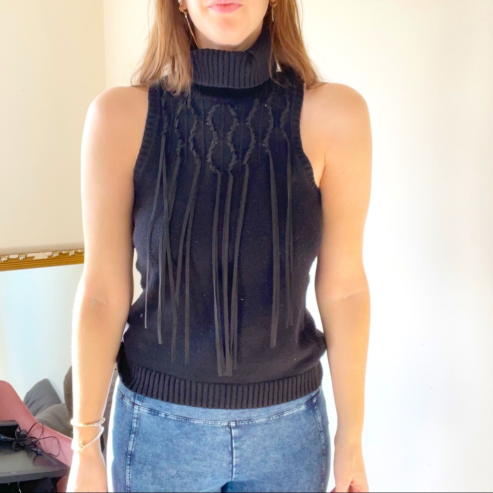 Ramy Brook sleeveless turtleneck sweater